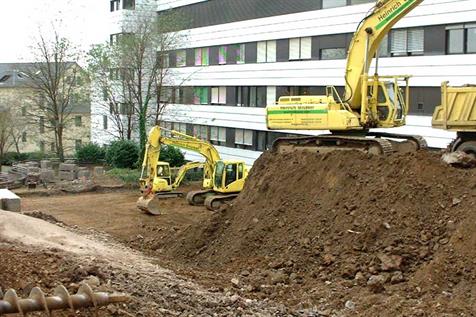 Tiefbau vom Bauunternehmen Heinrich Strünker in Köln